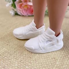 靴 くつ スニーカー 白 バービーけん バービー ケン ドール けん 男性