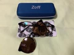 Zoff サングラス 2way べっ甲柄 ケース付き - メルカリ