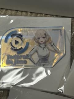 hololive expo 오로라 아크릴 이름 배지 굉 시작