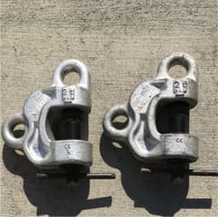 イーグルクランプ2ｔ2個セット‼︎値下げ‼︎のサムネイル