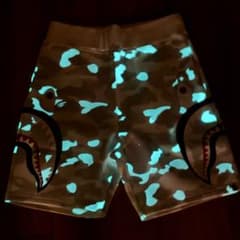 APE GLOW IN THE DARK DOUBLE SHARK ハーパン - メルカリ