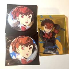 ペルソナ　30周年　ハム子　公子　シーパラ　八景島　缶バッジ　特典　クリアカードのサムネイル