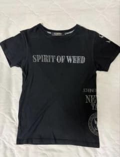 00s y2k グランジ 平成 お兄系 ギャル ラインストーン Tシャツ 黒のサムネイル