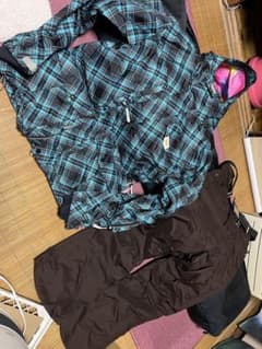 スノーボードウェア 上下セット サイズSのサムネイル