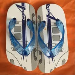 《値下げしました》新品！JR公式 N700系新幹線ビーチサンダル 17cmのサムネイル