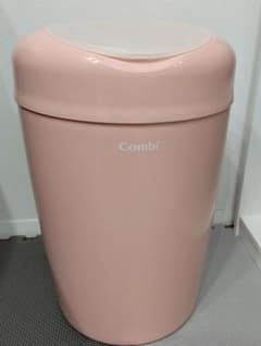 Combi スマートポイsangenic おむつ処理ポット 本体 ピンクのサムネイル
