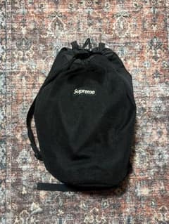 Supreme バックパック ブラック メッシュ - メルカリ