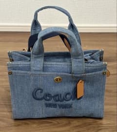 COACH デニム トートバッグのサムネイル