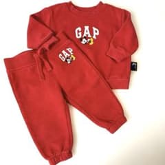 GAP ミッキー トレーナーセット 赤のサムネイル
