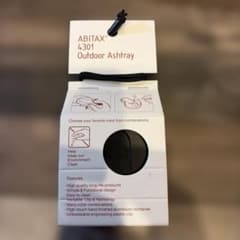 【新品未使用】ABITAX アビタックス 4301 携帯灰皿 カーボンブラックのサムネイル