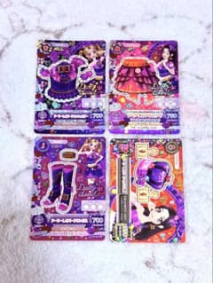 アイカツ ドーリーレオパード プレミアムレア 4枚セットのサムネイル