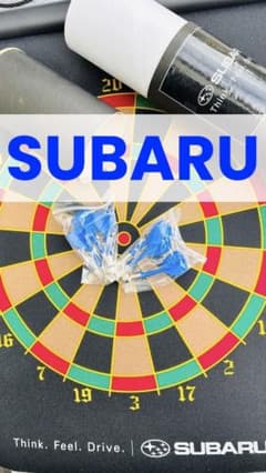 【希少】SUBARU  マグネット ダーツのサムネイル