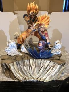 ドラゴンボールフィギュア  ガレージキット　親子カメハメ波のサムネイル