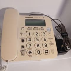 Panasonic VE-GZ21-W 電話機 本体のみ　子機なしのサムネイル