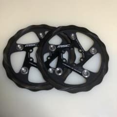 m ネコポス フローティングディスクブレーキローター hope MM 2/4 SAW DISC 180MM 6 BOLT-FLOAT-BLACK ブラック ロードバイク パーツ フロントリアブレーキディスク オートバイ 320 ミリメートルローター