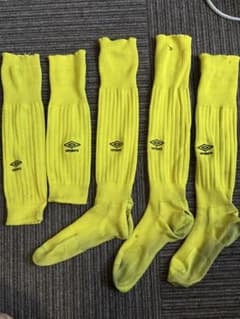 UMBRO サッカーソックス カーフ イエローのサムネイル