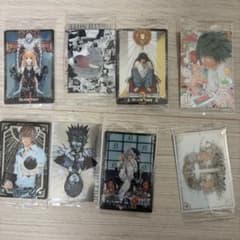 DEATH NOTE デスノート クリアカード 8枚セットのサムネイル