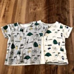 Tシャツ　120サイズ　男の子　双子　色違いのサムネイル
