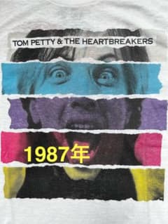 TOM PETTY AND THE HEARTBREAKERS Tシャツ 87年のサムネイル