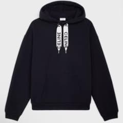 CELINE セリーヌ ルーズフーディー パーカー ブラック S 正規品のサムネイル
