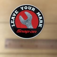 Snap-on ステッカー LEAVE YOUR MARKのサムネイル