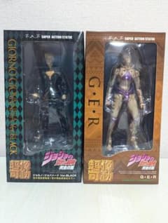 超像可動　ジョルノ Ver.BLACK & G.E.R. フィギュア　セットのサムネイル