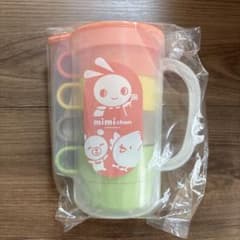 新品・未開封】西松屋 ノベルティ スタッキングコップ ケース付きのサムネイル