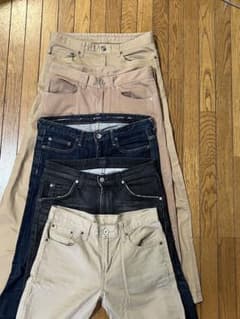 スキニーパンツ 5本セット まとめ売り ナノユニバース LEE LEVI'Sのサムネイル
