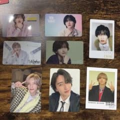 なにわ男子 道枝駿佑 クリアカード トレカ 8枚セットのサムネイル