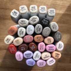 コピックスケッチ29本とバリオスインク5 本セット - メルカリ