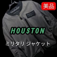 【HOUSTON】メッシュ MA-1 フライトジャケット XL ガンメタ バイク HOUSTON】メッシュ MA-1 フライトジャケット XL ガンメタ バイク