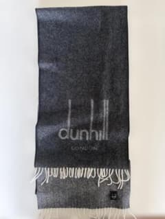dunhill LONDON カシミヤ100% マフラー スコットランド製 - メルカリ