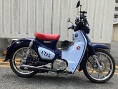 ホンダスーパーカブC125　JA-48　リアローダウン走行少ない美車のサムネイル