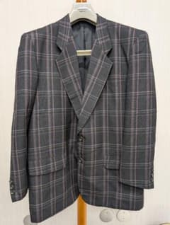 コムデギャルソン•オム チェック系テーラードジャケット - メルカリ