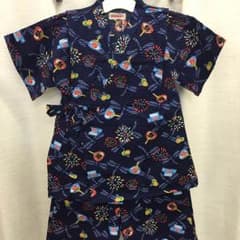 新品★子供  甚平 サイズ110（日本製）のサムネイル