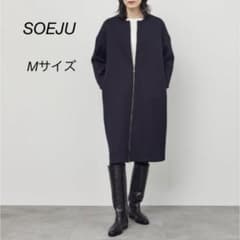 soeju ☆ 2wayコクーンジップワンピース ☆ 希少 ☆ 極美品 - メルカリ