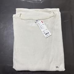 UNIQLOワッフルクルーネックT七分袖のサムネイル