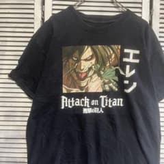 Attack on Titan 엘렌 T 셔츠 블랙 L