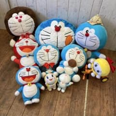 ドラえもん ドラミちゃん ミニドラ ぬいぐるみ マスコット まとめ売り 10点 ドラえもん ドラミちゃん ミニドラ ぬいぐるみ マスコット まとめ売り