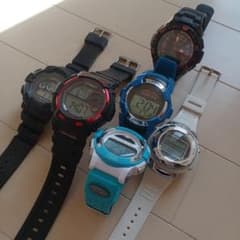 ジャンク品】デジタル腕時計 6点セット - メルカリ