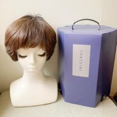 フォンテーヌ VALAN R VR04 人毛MIX 八分ウィッグ - メルカリ