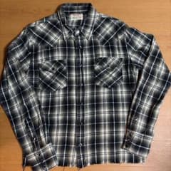 Wrangler ネルシャツ チェック柄 ウエスタンシャツのサムネイル