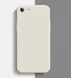 iPhone 7/8/SE3/2 ケース アイボリー 無地 シンプルのサムネイル