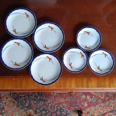 香蘭社の「オーキッドレース」 中皿4枚、小皿3枚 計7枚 - メルカリ