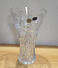 BOHEMIA CRYSTAL 花瓶 25cm - メルカリ