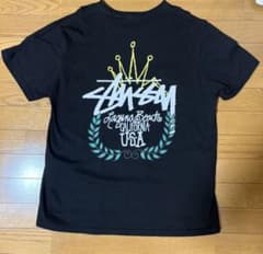 め*ぐ様 Stussy ブラック Tシャツ L LB WREATH STUSSYのサムネイル