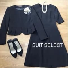 SUIT SELECT ブラックフォーマルスーツのサムネイル