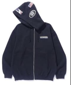 XLARGE パーカー ブラックのサムネイル