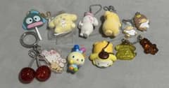 サンリオ ミニチュアチャーム マスコット まとめ売りのサムネイル