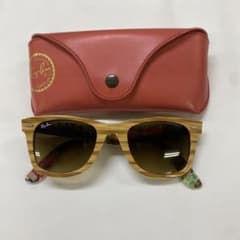 レイバン WAYFARER 木目柄 RB2140 ケース付 レイバン WAYFARER 木目柄 RB2140 ケース付 - メルカリ
